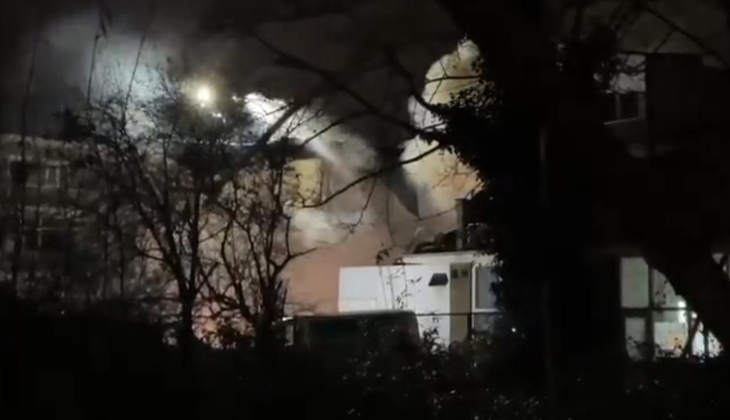 Apartment Block in The Hague Partially Collapses After Explosion