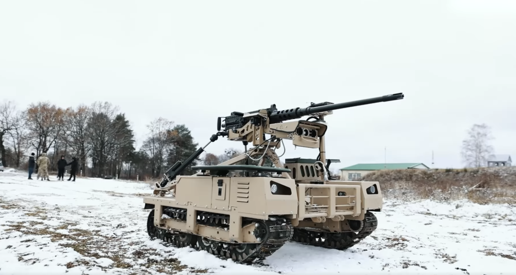Ukraine Unveils Robotic Anti-Drone System in Fight Against Russia