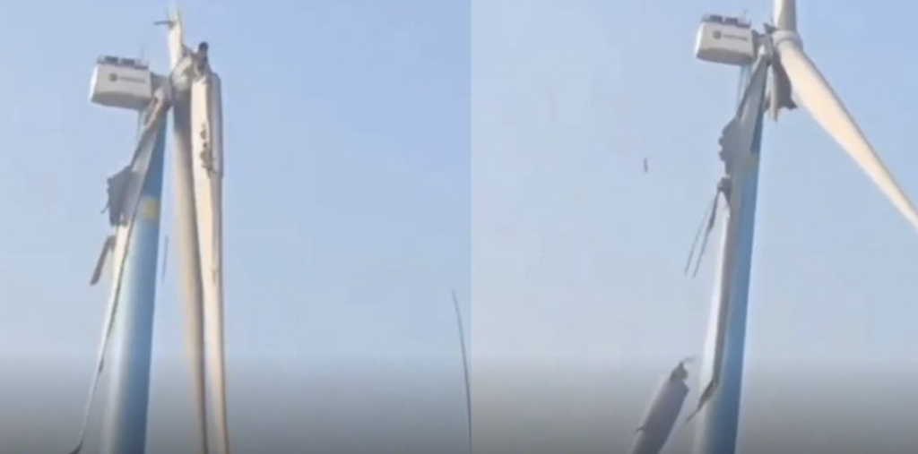 World’s Largest Wind Turbine Damaged in Extreme Weather