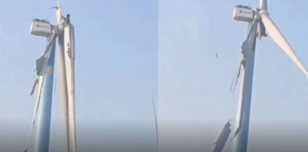 World’s Largest Wind Turbine Damaged in Extreme Weather