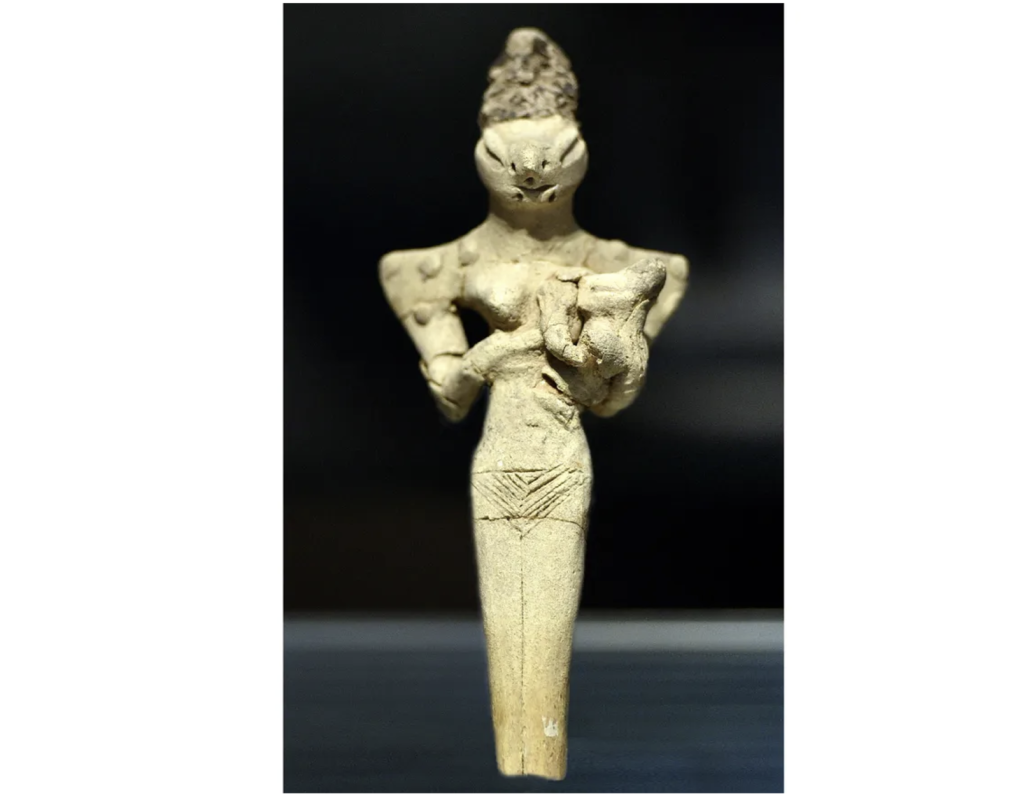 Archaeologists Unearth 7,000-Year-Old Figurine Bearing Alien-Like Features