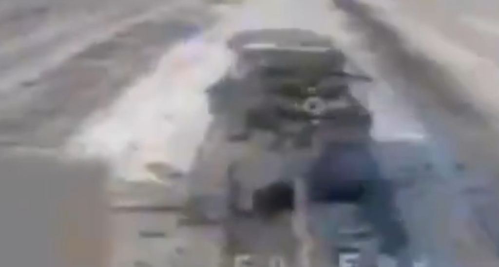 VIDEO: Ukrainians Sacrifice Abrams Tank to Deny It to Russia