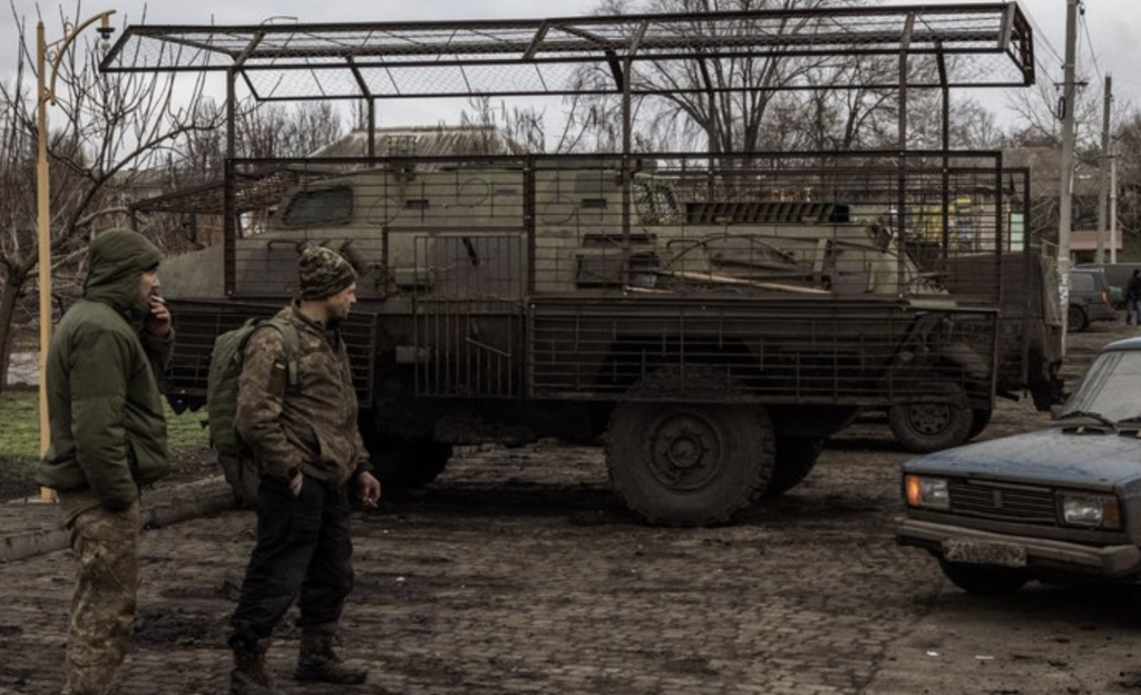 Ukraine Repurposes Vehicles From a Country That No Longer Exists