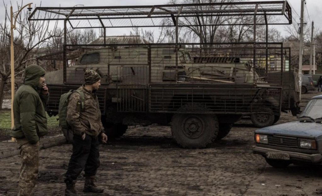 Ukraine Repurposes Vehicles From a Country That No Longer Exists