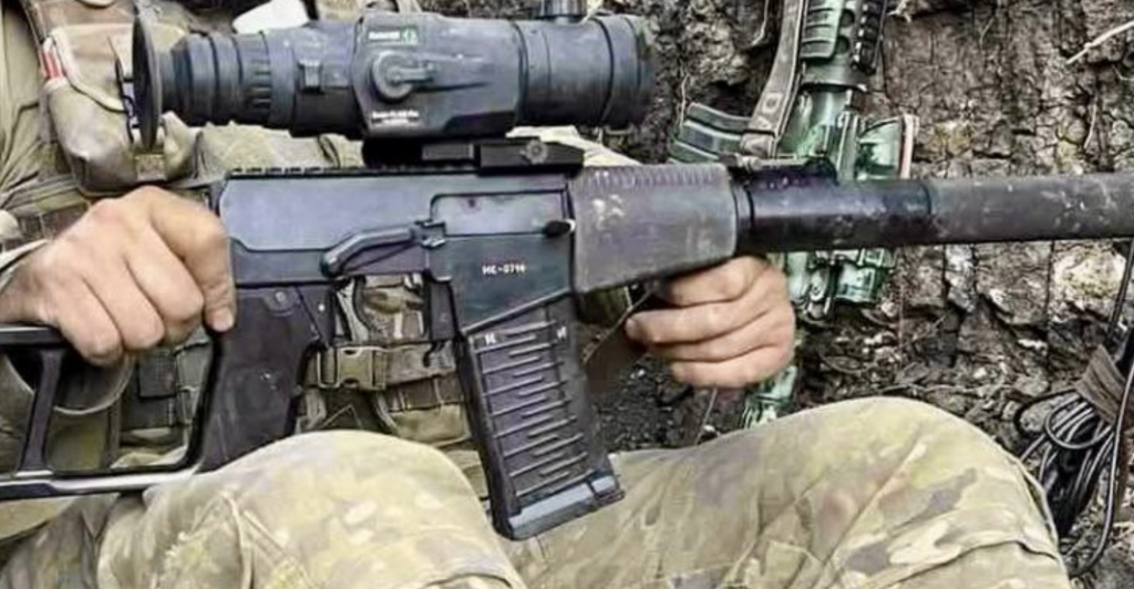 Ukrainian Soldier Captures Rare Russian VSS-M Rifle