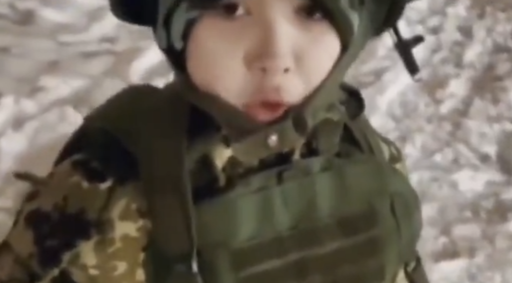 Video Shows Russian Child Being Trained to Kill Ukrainians