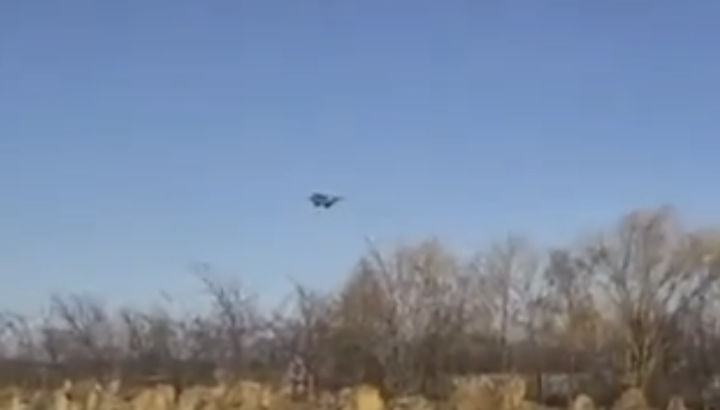 VIDEO: Ukrainian MiG-29 Strikes Russian Targets with Precision Bombs