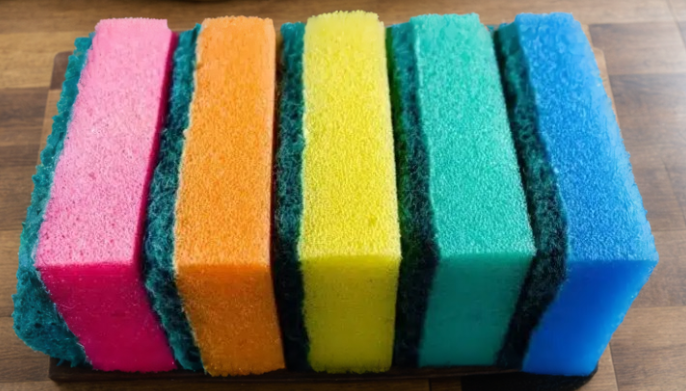Few People Know This: Here’s What the Colors of Kitchen Sponges Really Mean