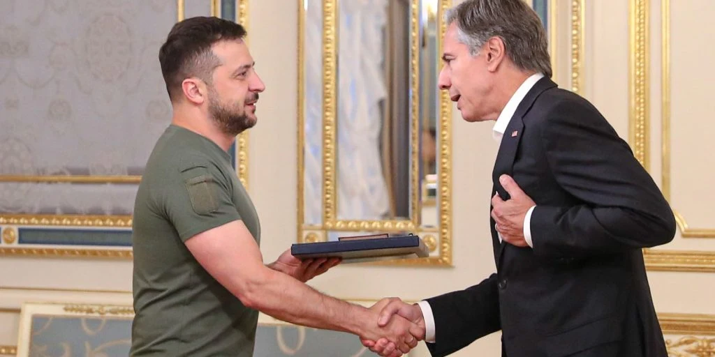 Zelensky to Discuss Security Guarantees with U.S. Secretary of State