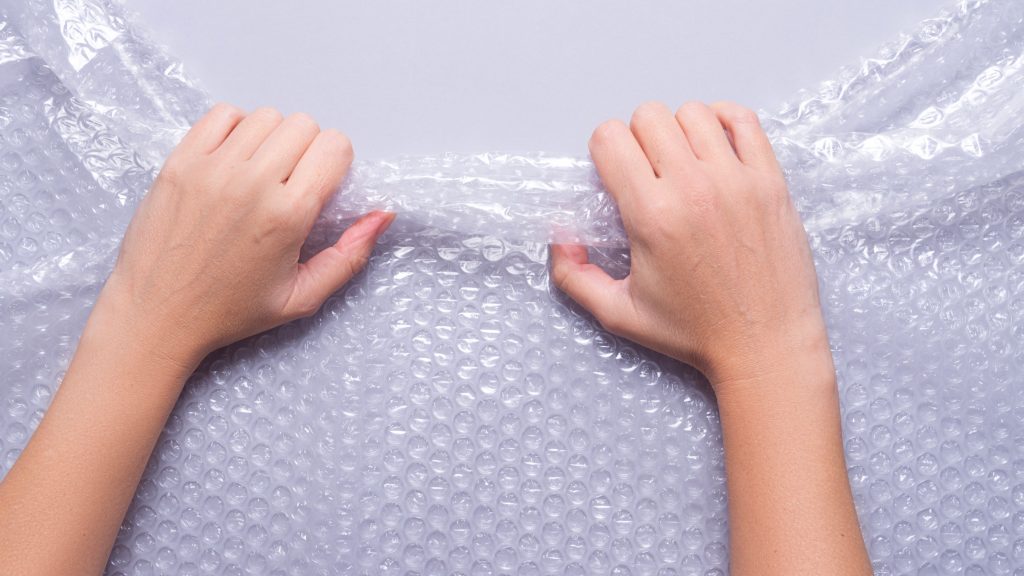 This Bubble Wrap Hack Makes Mopping Easier and Better