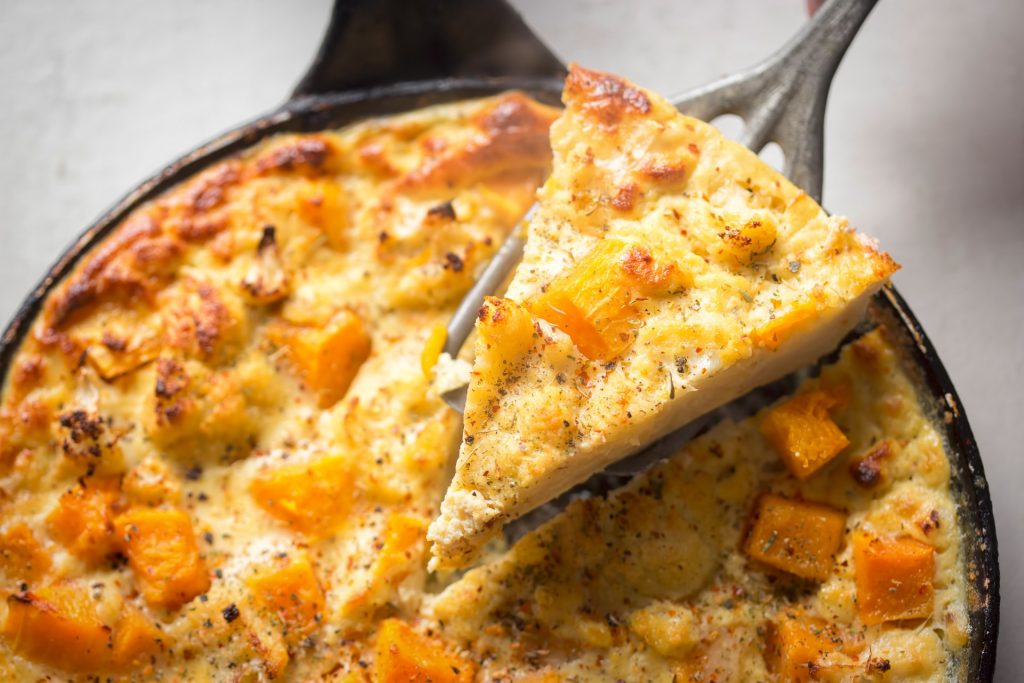 Recipe of the Week: Autumnal Pumpkin and Goat Cheese Frittata