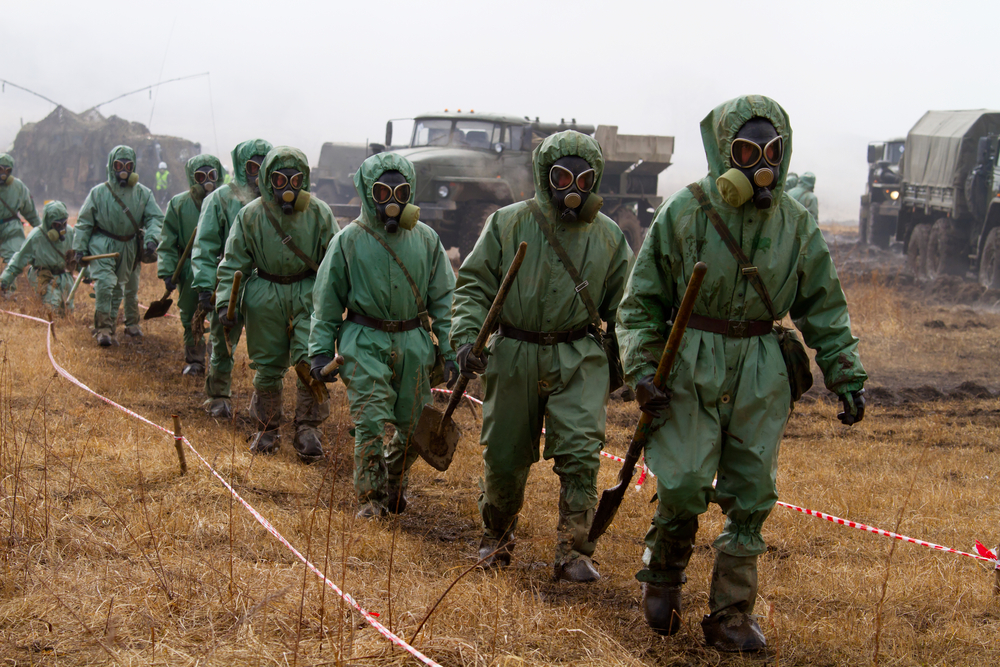 Russia Accuses Ukraine of Chemical Warfare