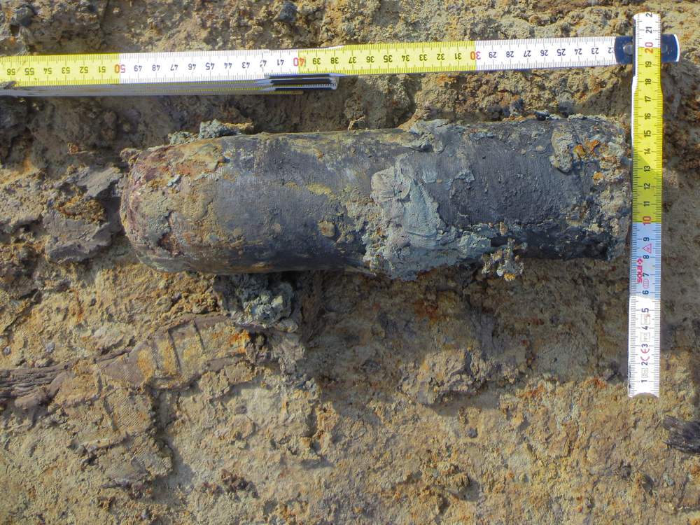 Man Discovers Unexploded WWII Projectile in His Backyard