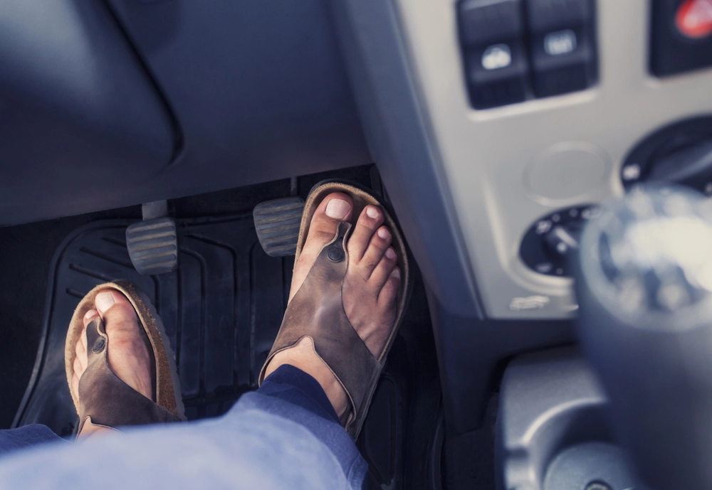 Get the Lawyers Answer: Is It Legal to Drive In Flip Flops?