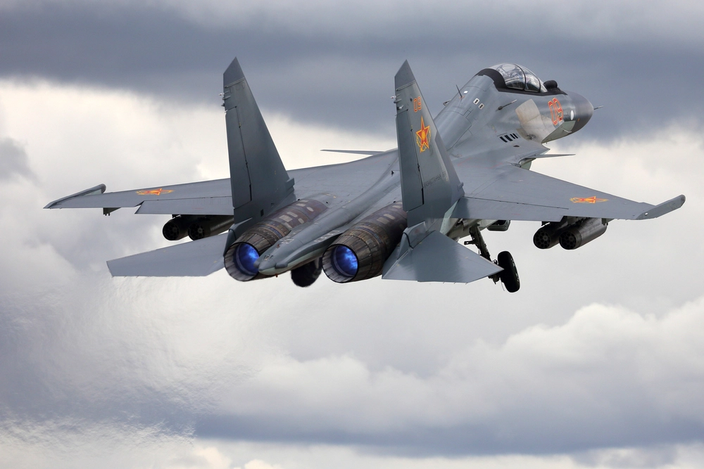 Ukrainian Forces Down Russian Su-30SM Fighter Jet Over Black Sea