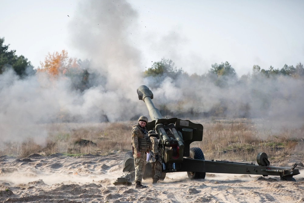 Ukrainian Battalion Takes Out Russian Artillery in Quick Successions