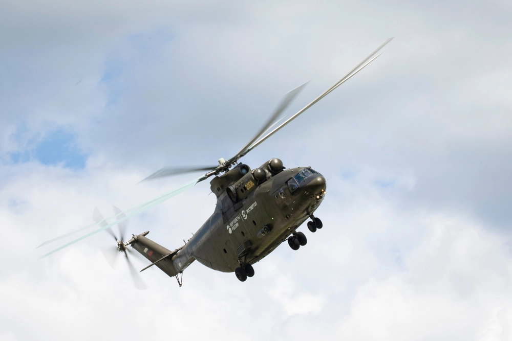 Russian Helicopter Mistakenly Targets Own Troops