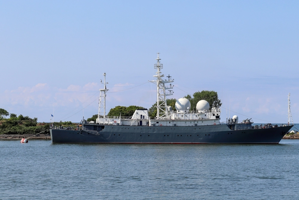 Russian Spy Ship Spotted Near UK Waters