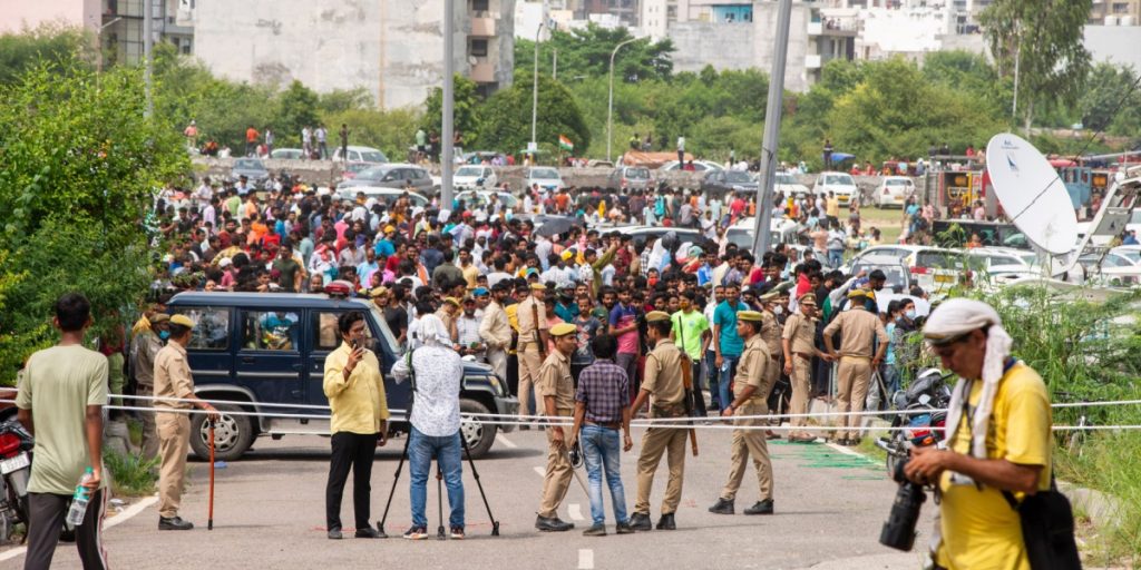 Stampede at Religious Event: 121 Dead, Mostly Women