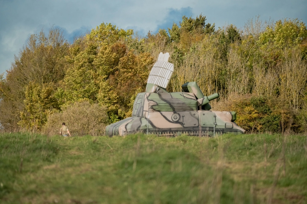 Ukrainians Outwit Russians with Wooden Leopard Tank Decoy