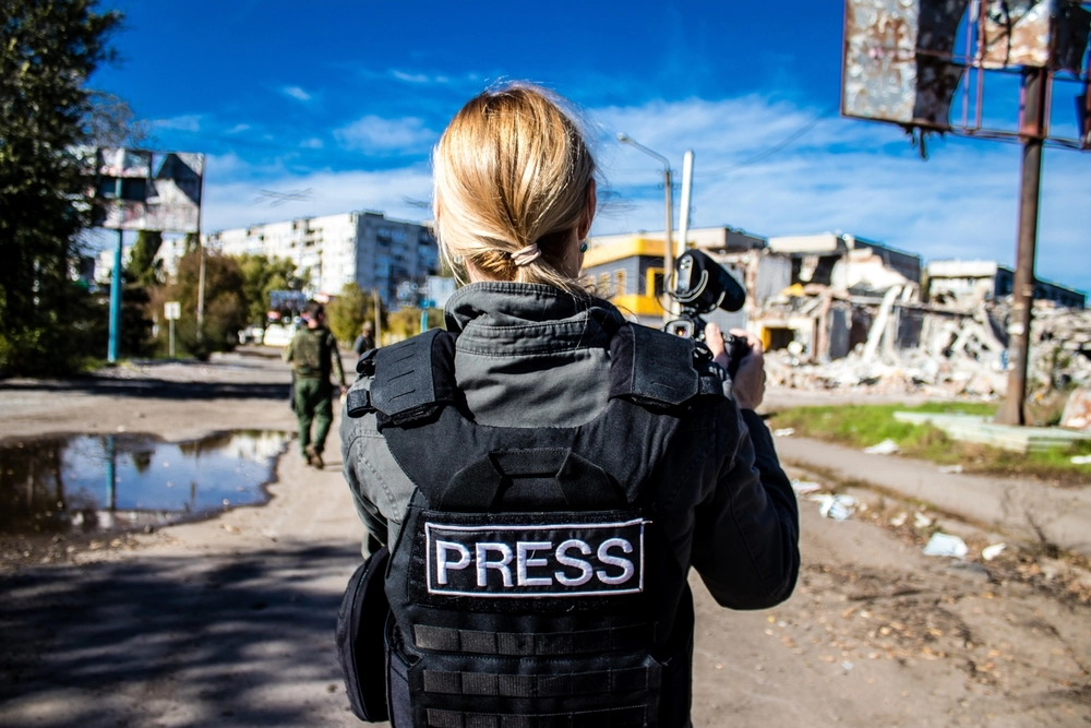 Russian Drone Targets Journalists in Zaporizhia