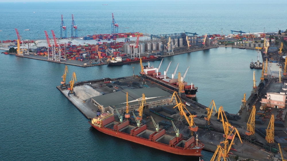 Russian Forces Target Odesa Port, Killing One and Damaging Ships