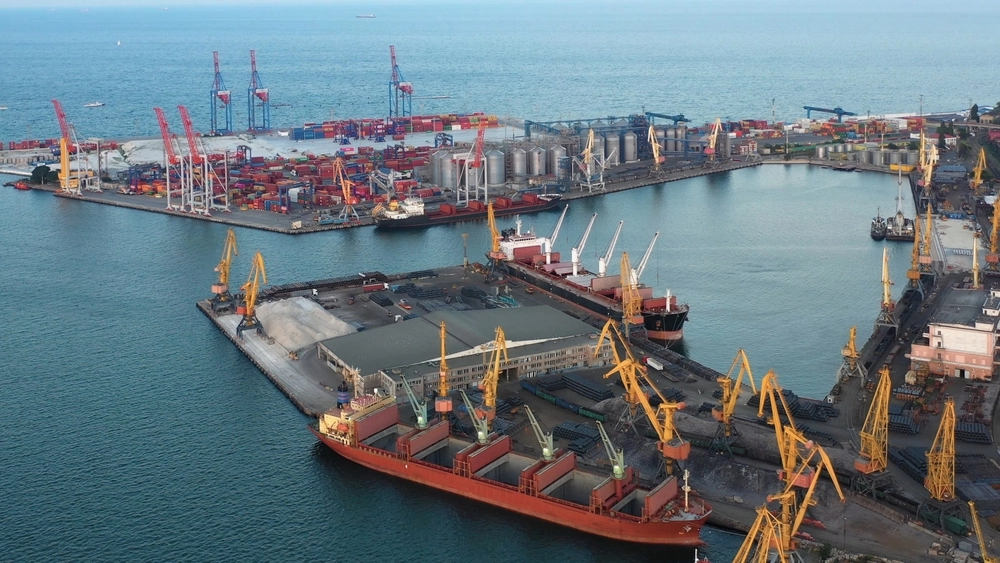 Russian Forces Target Odesa Port, Killing One and Damaging Ships