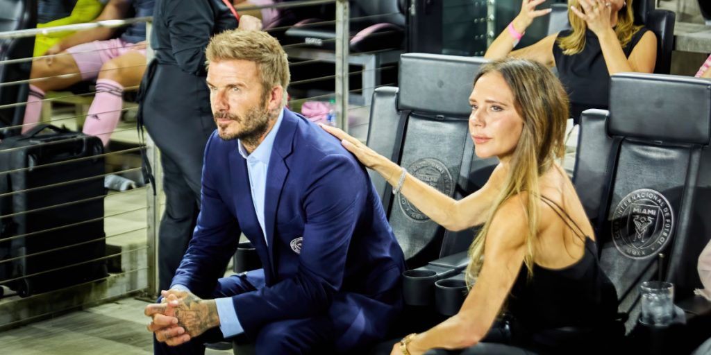 Victoria Beckham unveils previously unseen photo from vow renewal