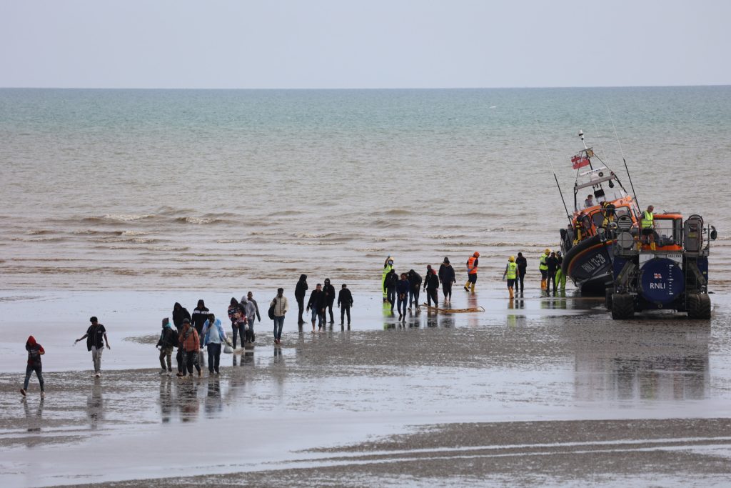 230 Migrants Rescued at Sea While Attempting to Reach the UK; Two Found Dead