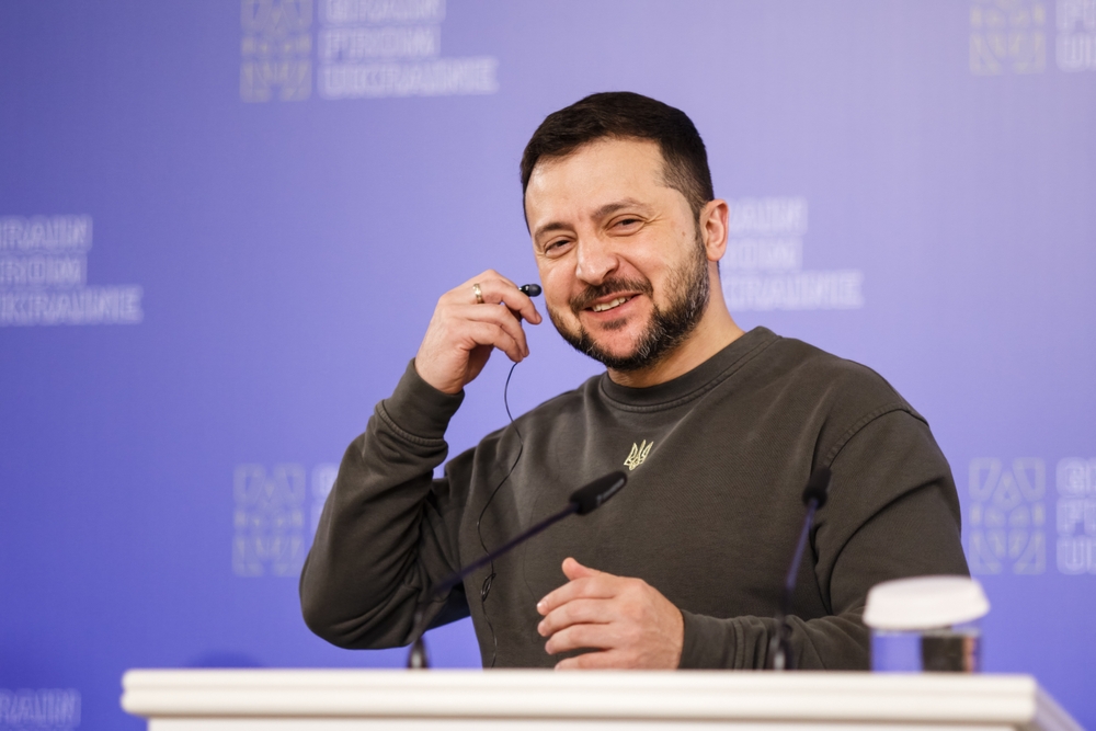 Ukrainian President Zelensky Arrives at G7 Summit