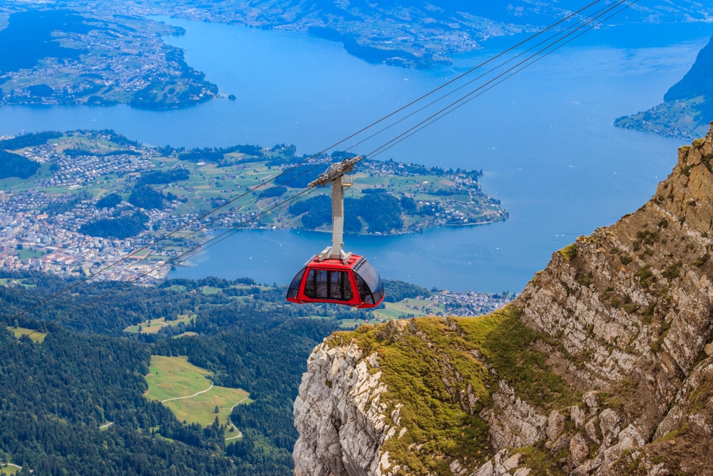 Steepest Cable Car in the World Opens with Gradient of 159.4%