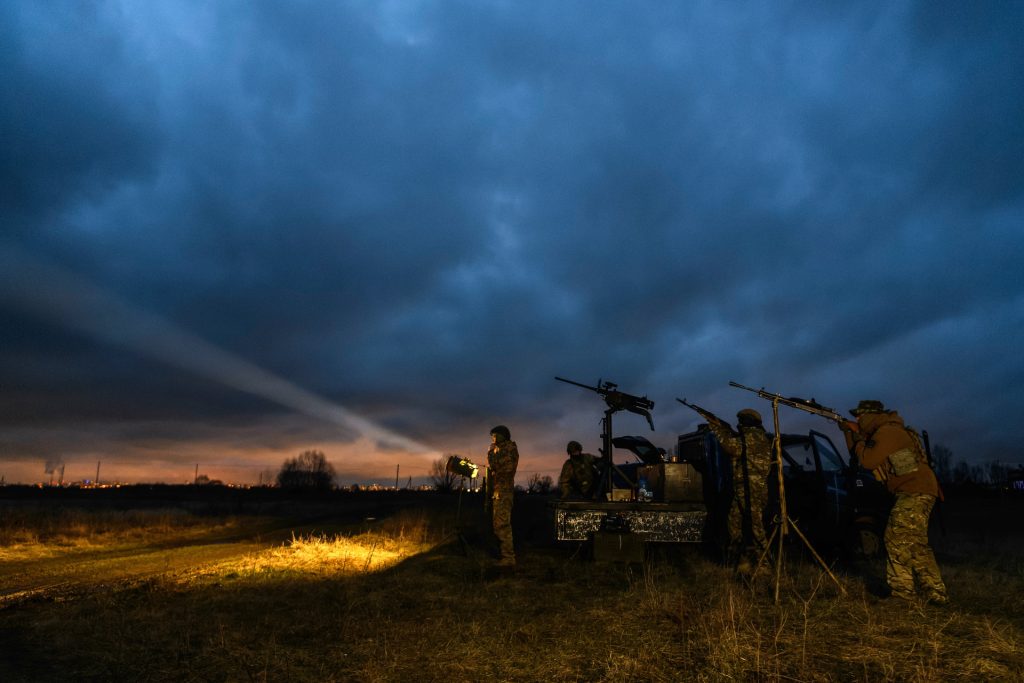 Russia Launches Massive Drone Night Attack on Kyiv Region