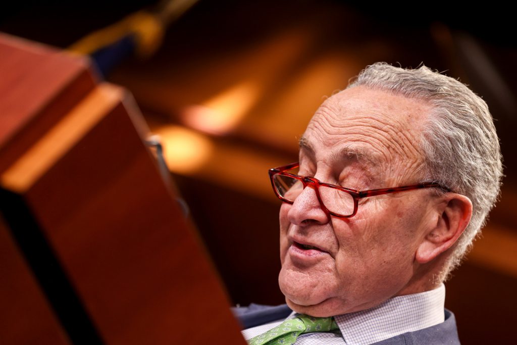 Republican Senator Sparks Outrage by Calling Jewish Senate Leader Chuck Schumer “Führer”