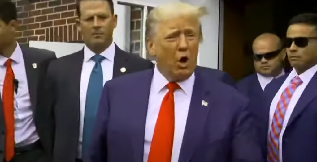 Trump mocked during football game: Plane appears with ‘shocking’ banner