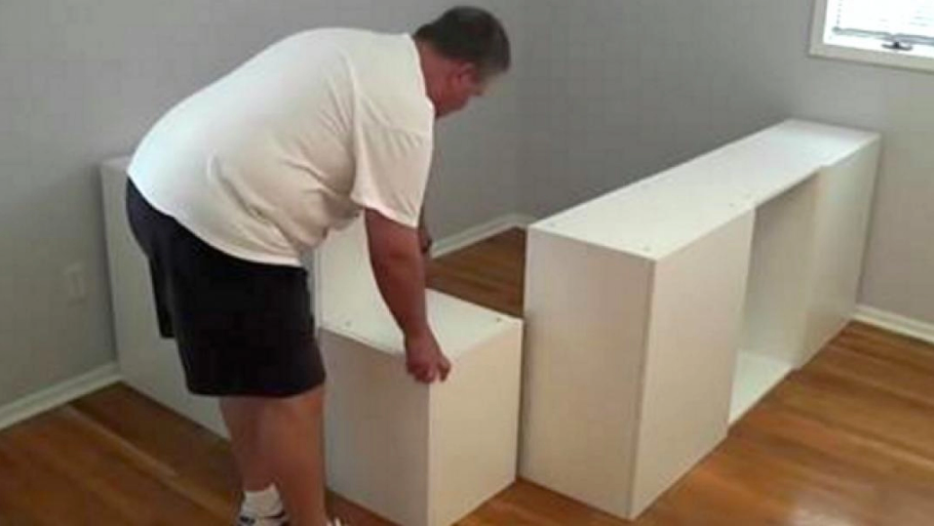 Man places IKEA kitchen cabinets in bedroom: Wait until you see the finished result