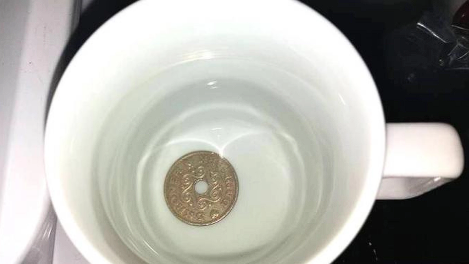 Why you should always place a coin in your freezer before leaving home