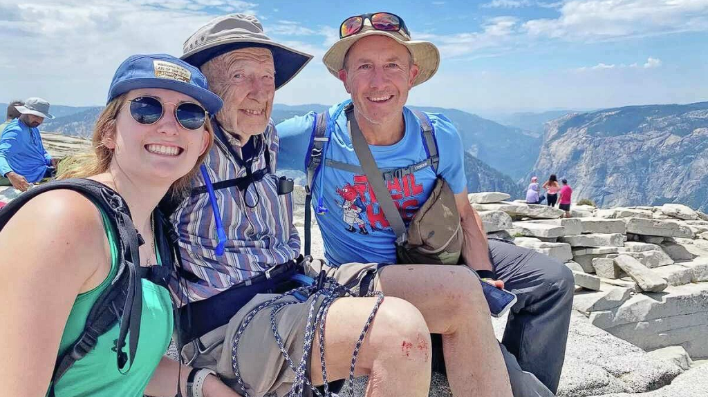 At 93, Bill conquers Yosemite’s half dome, proving age is just a number