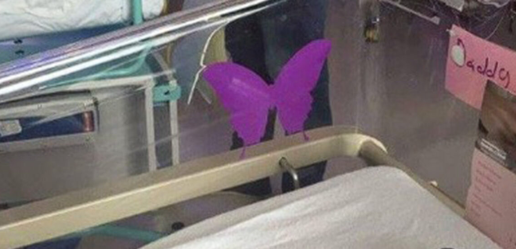 If you see a purple sticker near a newborn, you need to know what it means