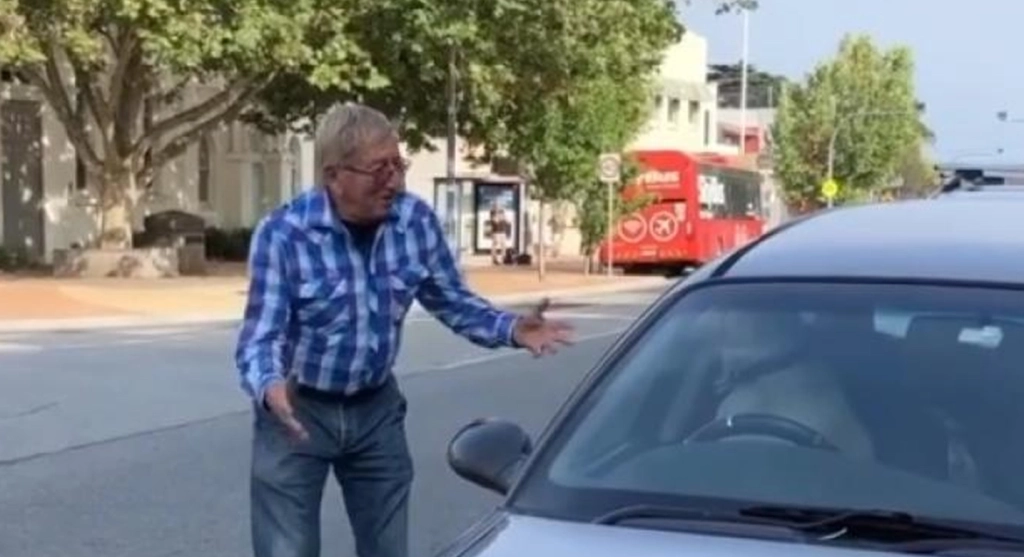 Unbelievable video shows impatient dog honking for its owner