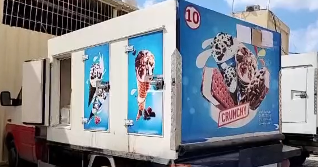 An Ice cream truck appears in the Gaza Strip: What’s hidden inside is absolutely horrifying