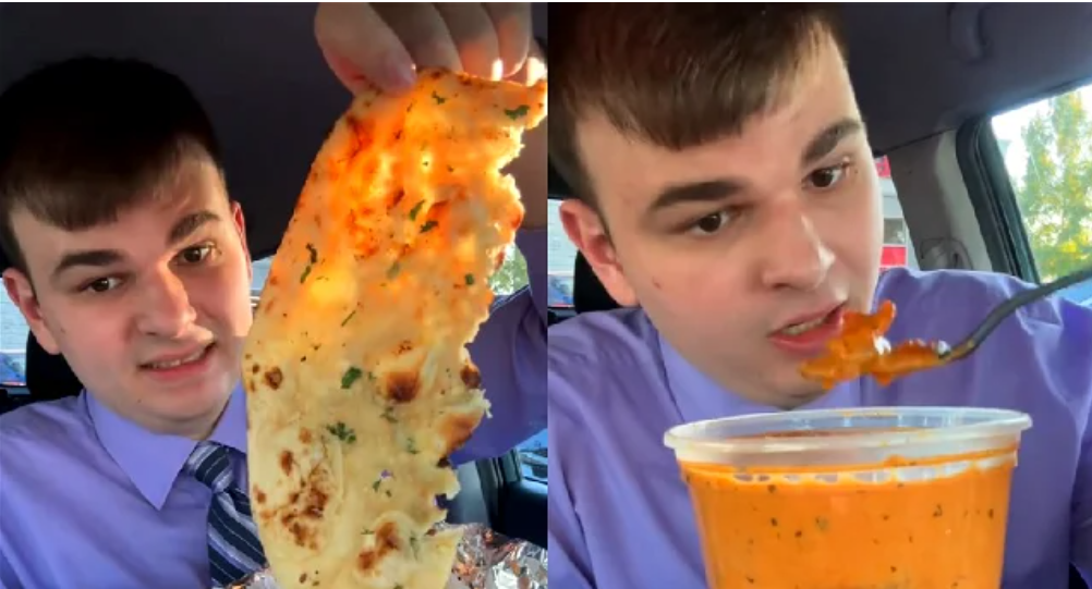 TikToker’s first taste of Indian Cuisine goes viral: ‘One of the best things i’ve had in my life’