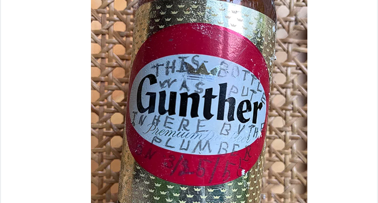 Viral discovery: 1955 beer bottle with plumber’s message unearthed during home demolition