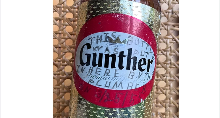 Viral discovery: 1955 beer bottle with plumber’s message unearthed during home demolition