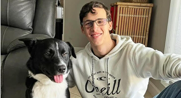Canine hero: Dog wakes up parents to save 17-year-old son