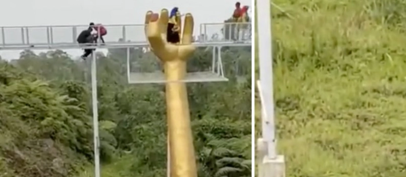 Every tourist’s worst nightmare: Glass bridge shatters, claiming one life