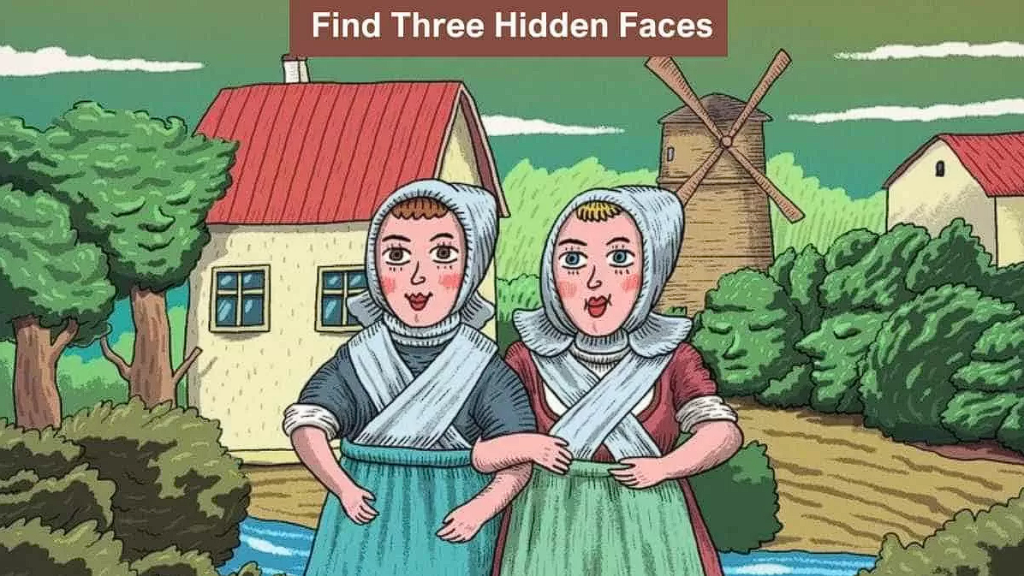You’re sharper than most if you can find the 3 hidden faces in this photo