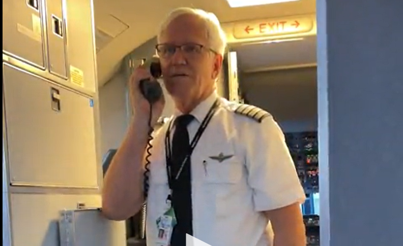 Watch the touching farewell: Pilot bids farewell after 32 years of service in viral TikTok