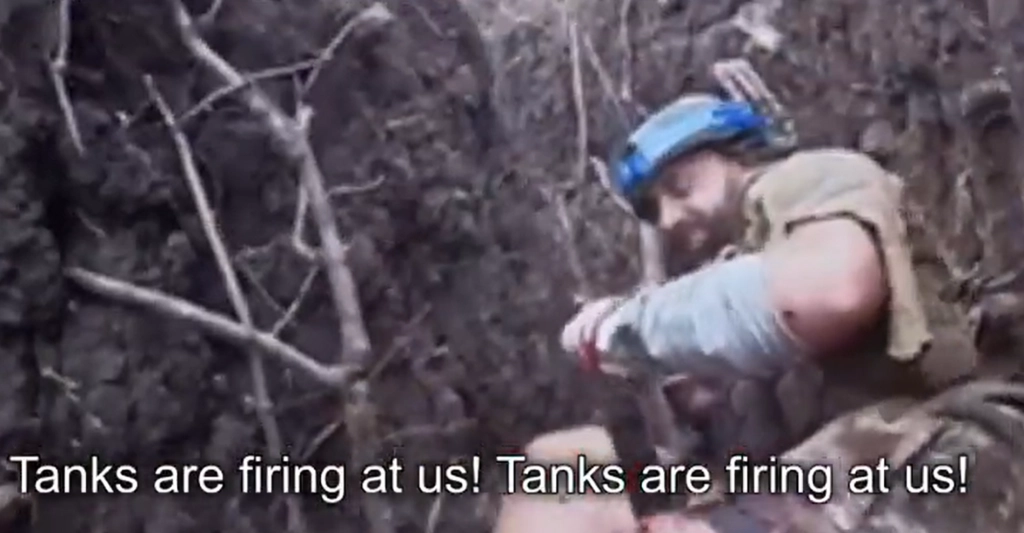 Incredible footage: Ukrainian filmmaker captures fight against Russian tanks in Avdiivka