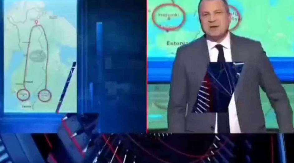 Embarrassing scenes on Russian TV: This is what the border looks like