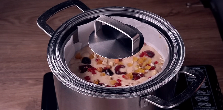 Super delicious Fruit and Nut Cake: No Eggs, Oven, or Soaking Required